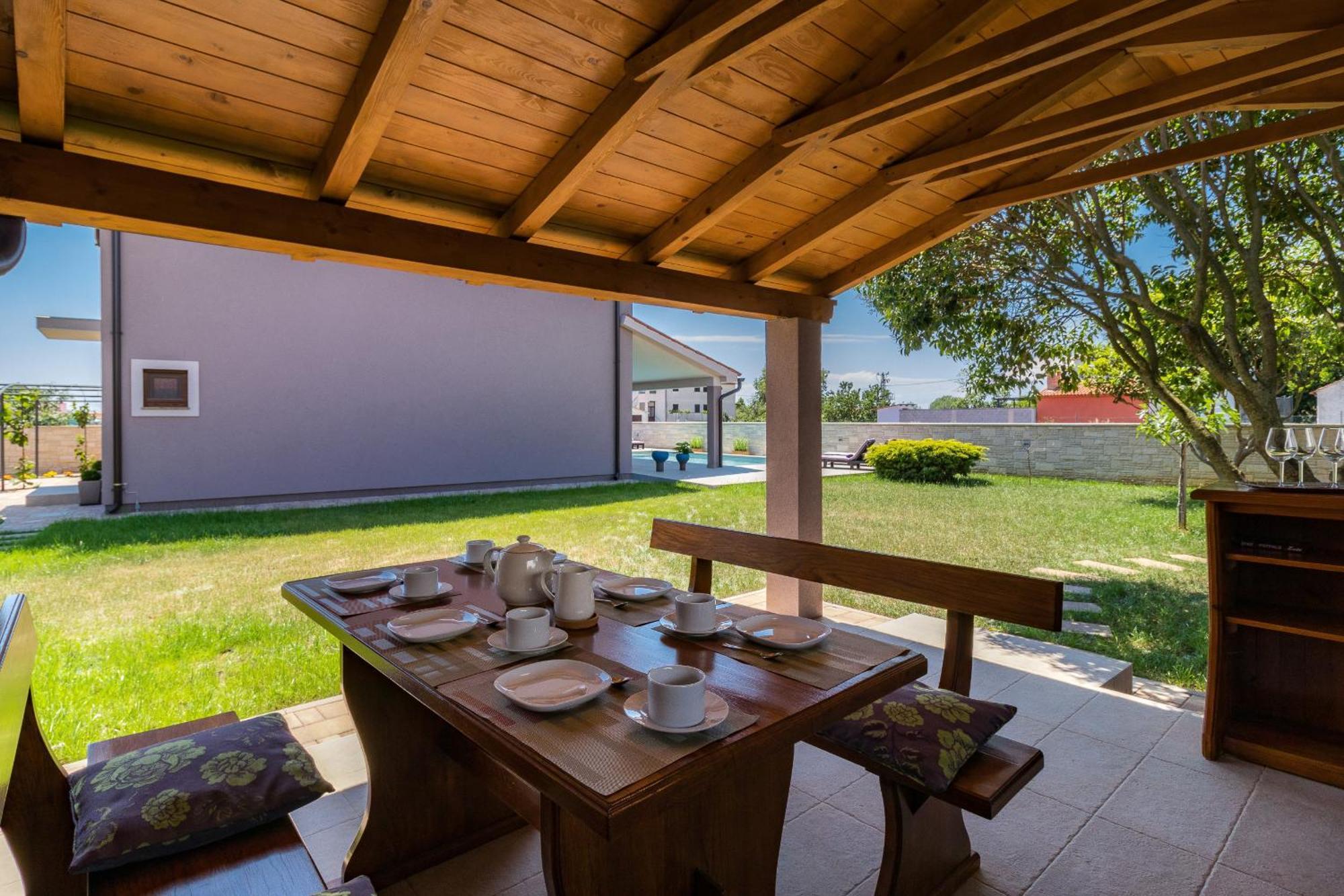 Villa Roma Near Pula For 6 People With Private Pool Jadreski Exterior photo